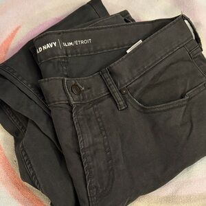 Old Navy Charcoal Grey  Slim Fit Jeans